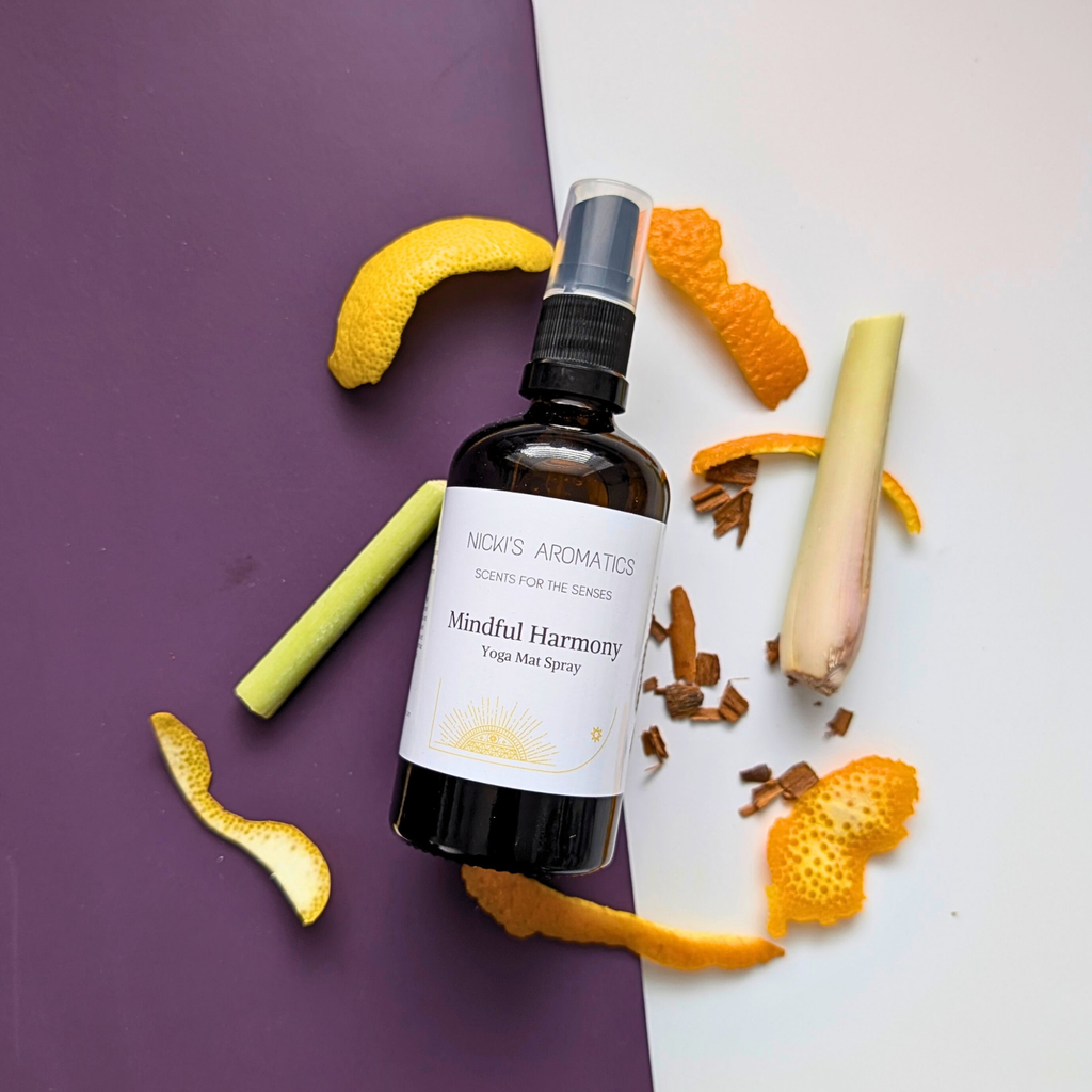 Natural Yoga Mat Spray with Essential Oils
