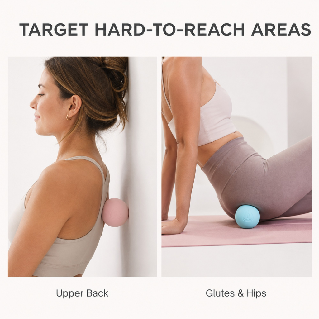 Firm Massage Ball for Pilates & Muscle Release