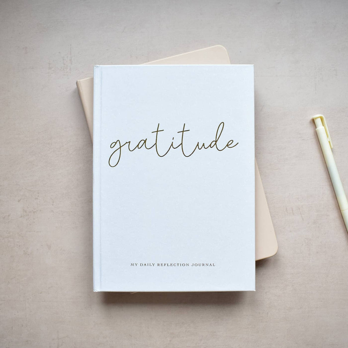 Gratitude Daily Reflection Journal - Gold Foiled