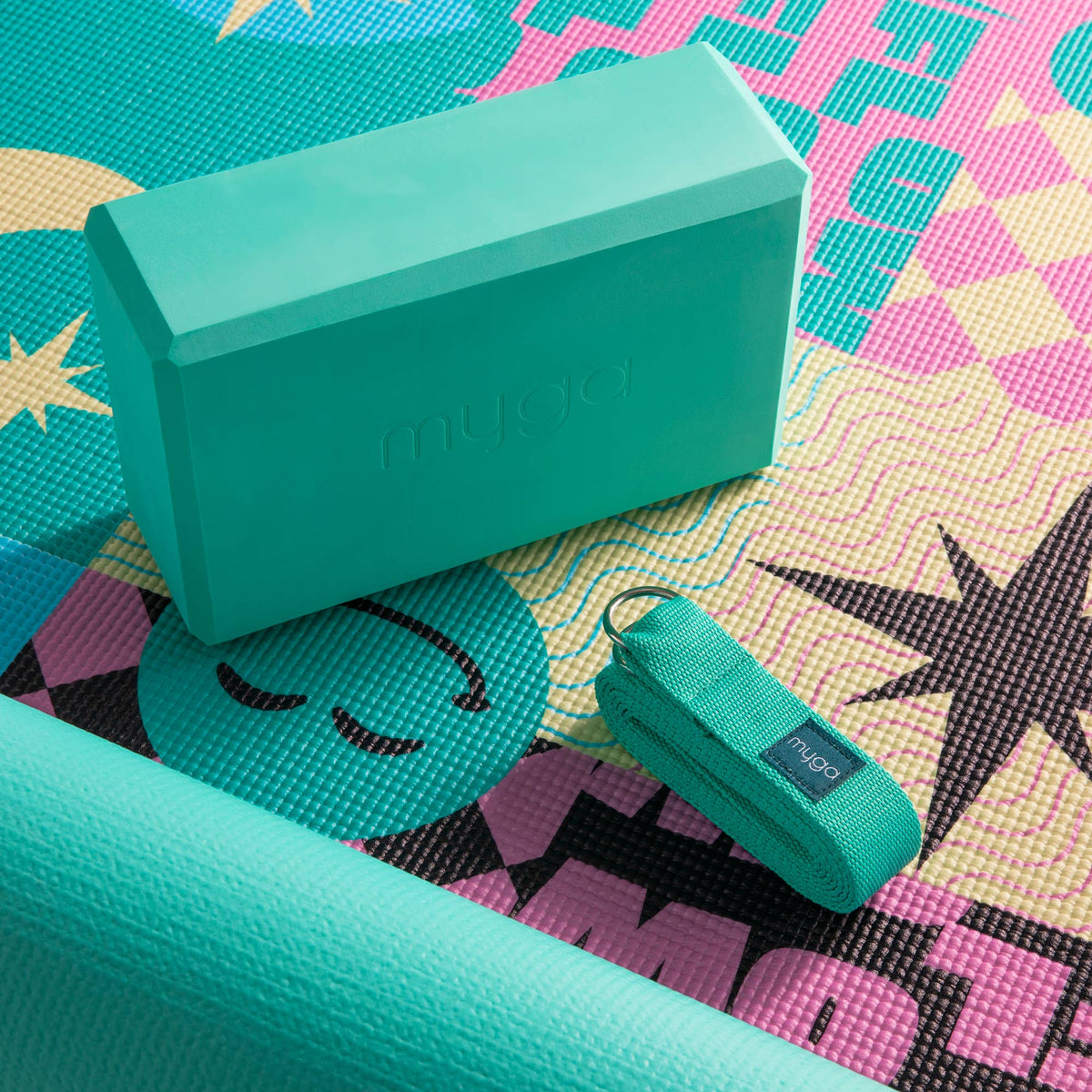 Myga Printed Yoga Starter Kit - Spirit