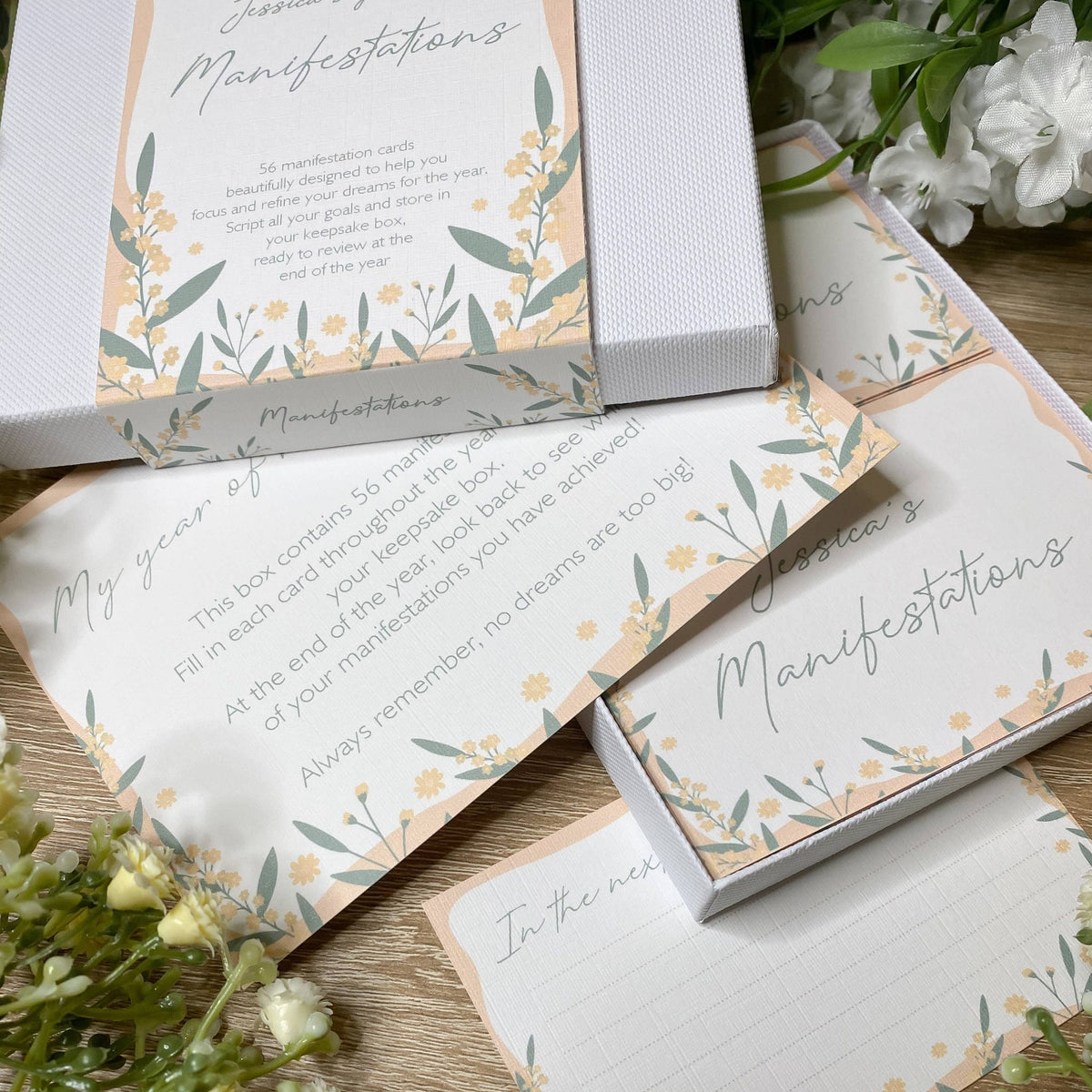 Manifestation Cards Box