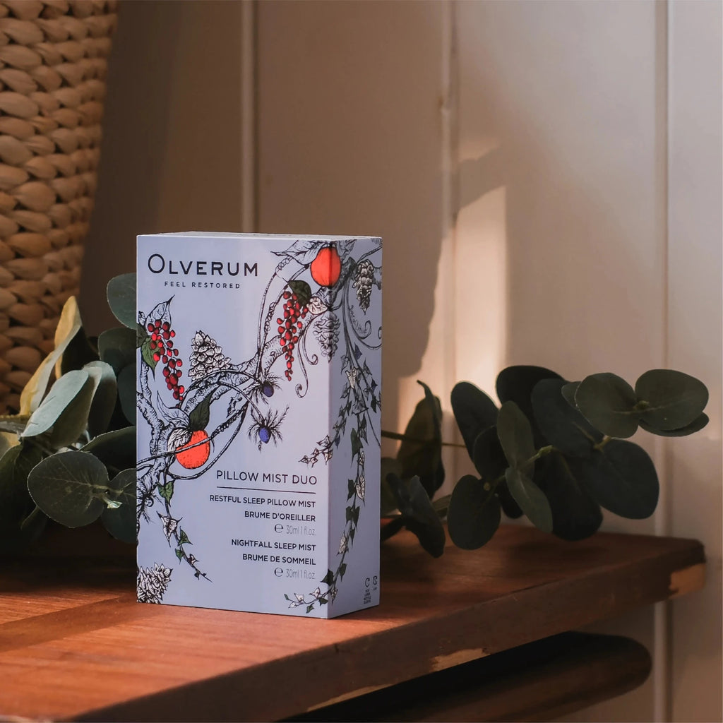Olverum Pillow Mist Duo Sleep Gift Set