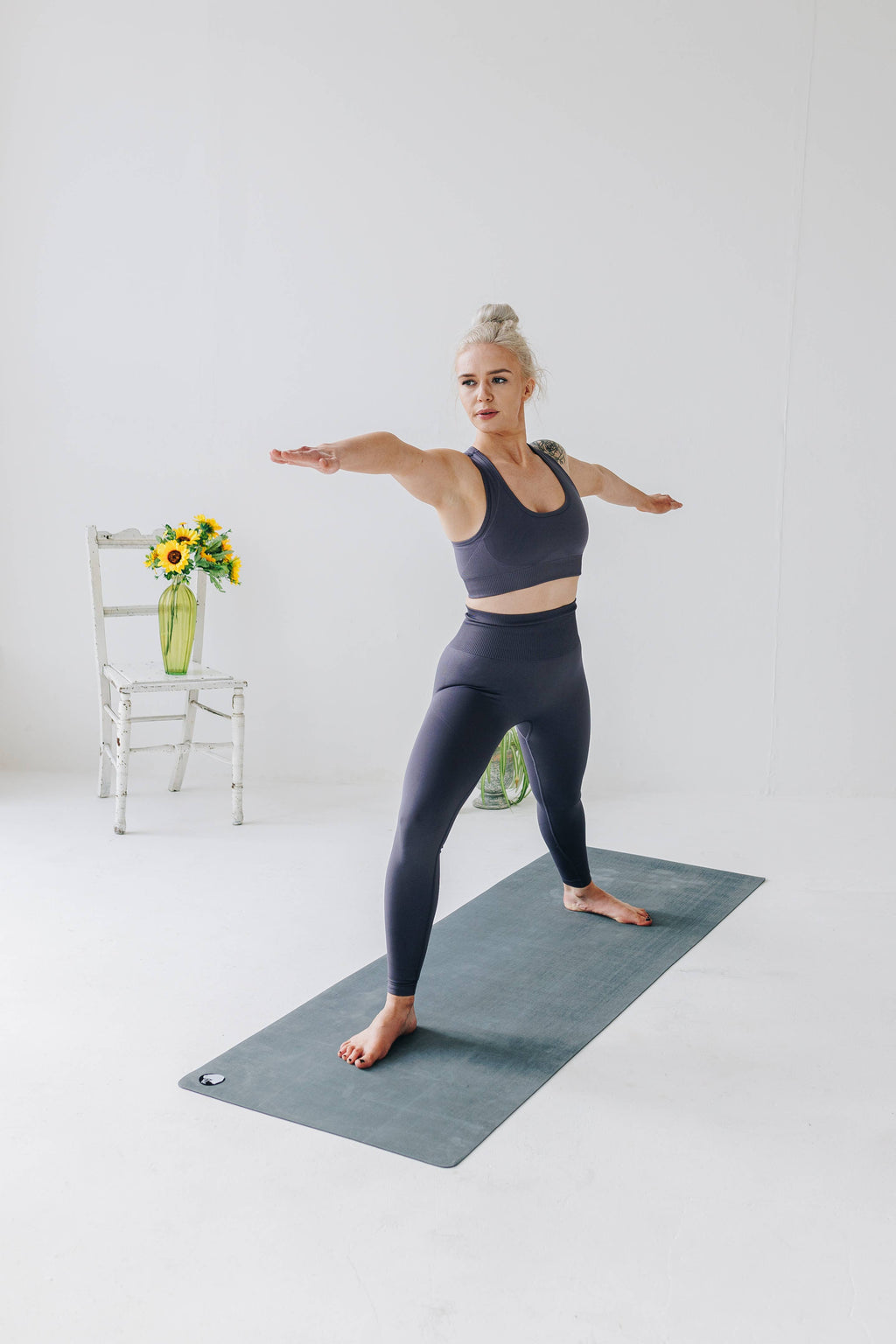 Navy Honey Non-Slip Yoga Mat
