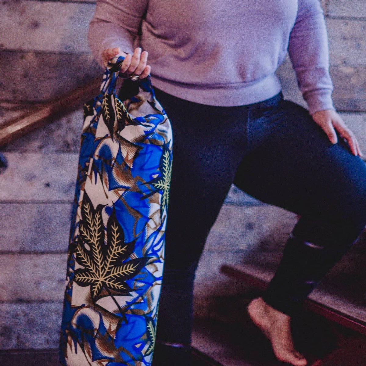 Patterned Colourful Yoga Bolster