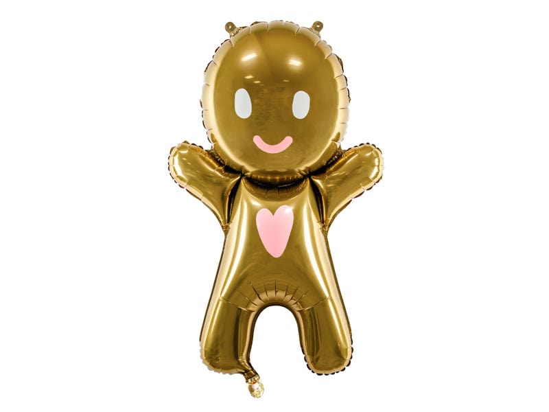 Christmas Balloons - Gingerbread Man Foil Balloon Balloons Gingerbread Man Foil Balloon
