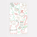 Christmas Colour In Activity Party Tablecloth | Meri Meri Christmas Activities Party Accessories Christmas Colour In Activity Party Tablecloth