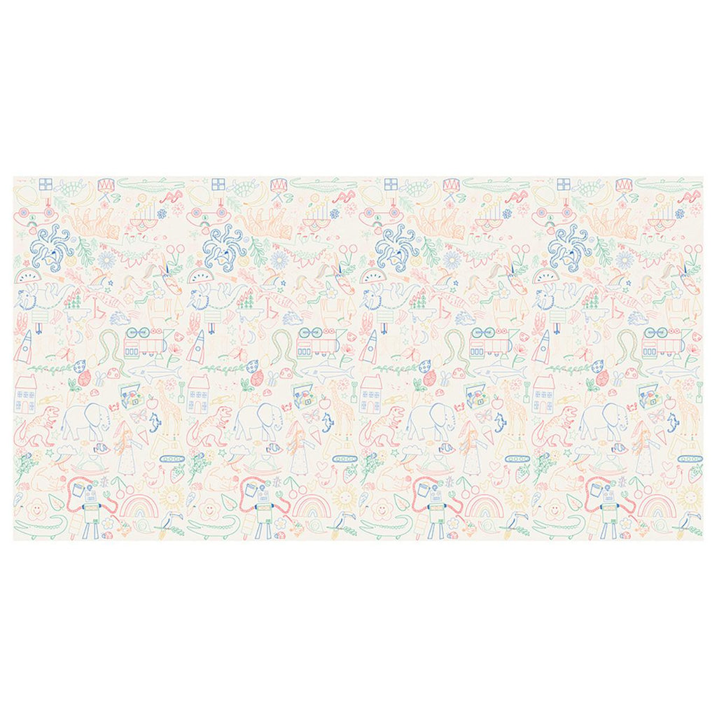 Colour In Activity Party Tablecloth | Meri Meri Tableware Colour In Activity Party Tablecloth
