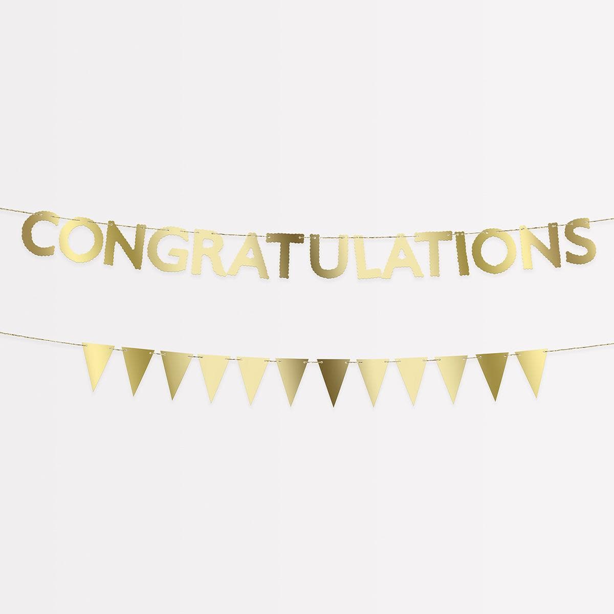 Congratulations Mini Matchbox Party Garland Set Bunting Congratulations Mini Matchbox Party Garland Set