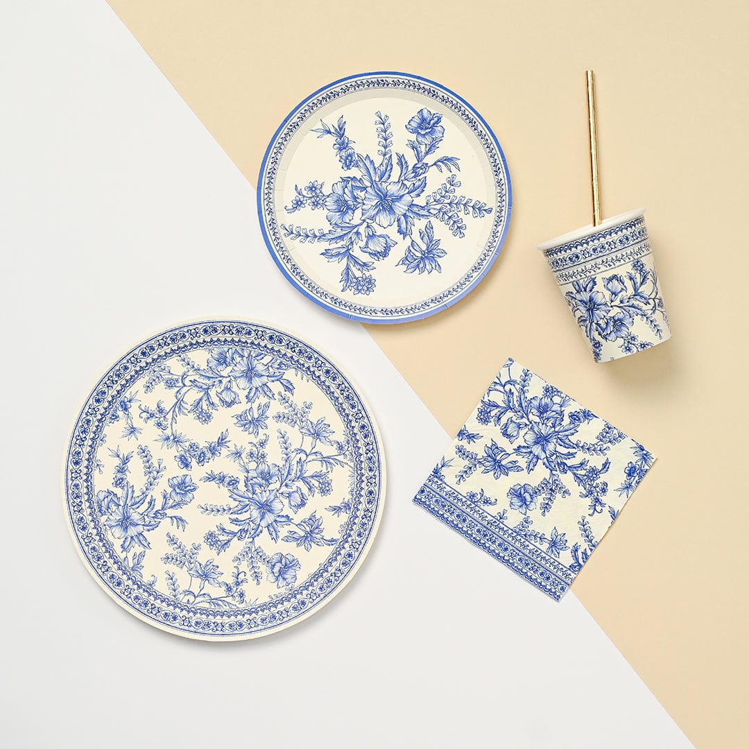 Coterie Party Supplies - French Toile Cocktail Napkins x 25 Party Supplies French Toile Party Cups x 10