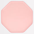 Cotton Candy Pink Dinner Party Plates x 8 | Meri Meri party plates Cotton Candy Pink Dinner Party Plates x 8