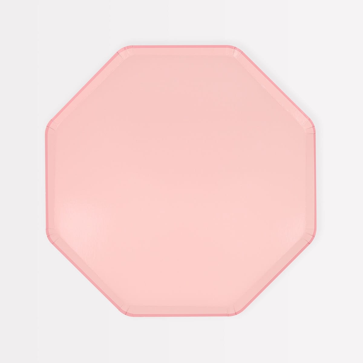 Cotton Candy Pink Side Party Plates x 8 | Meri Meri party plates Cotton Candy Pink Side Party Plates x 8