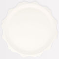 Cream Decorative Edge Compostable Dinner Party Plates x 8 | Meri Meri party plates Cream Decorative Edge Compostable Dinner Party Plates x 8