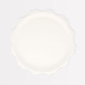 Cream Decorative Edge Compostable Side Party Plates x 8 | Meri Meri party plates Cream Decorative Edge Compostable Side Party Plates x 8