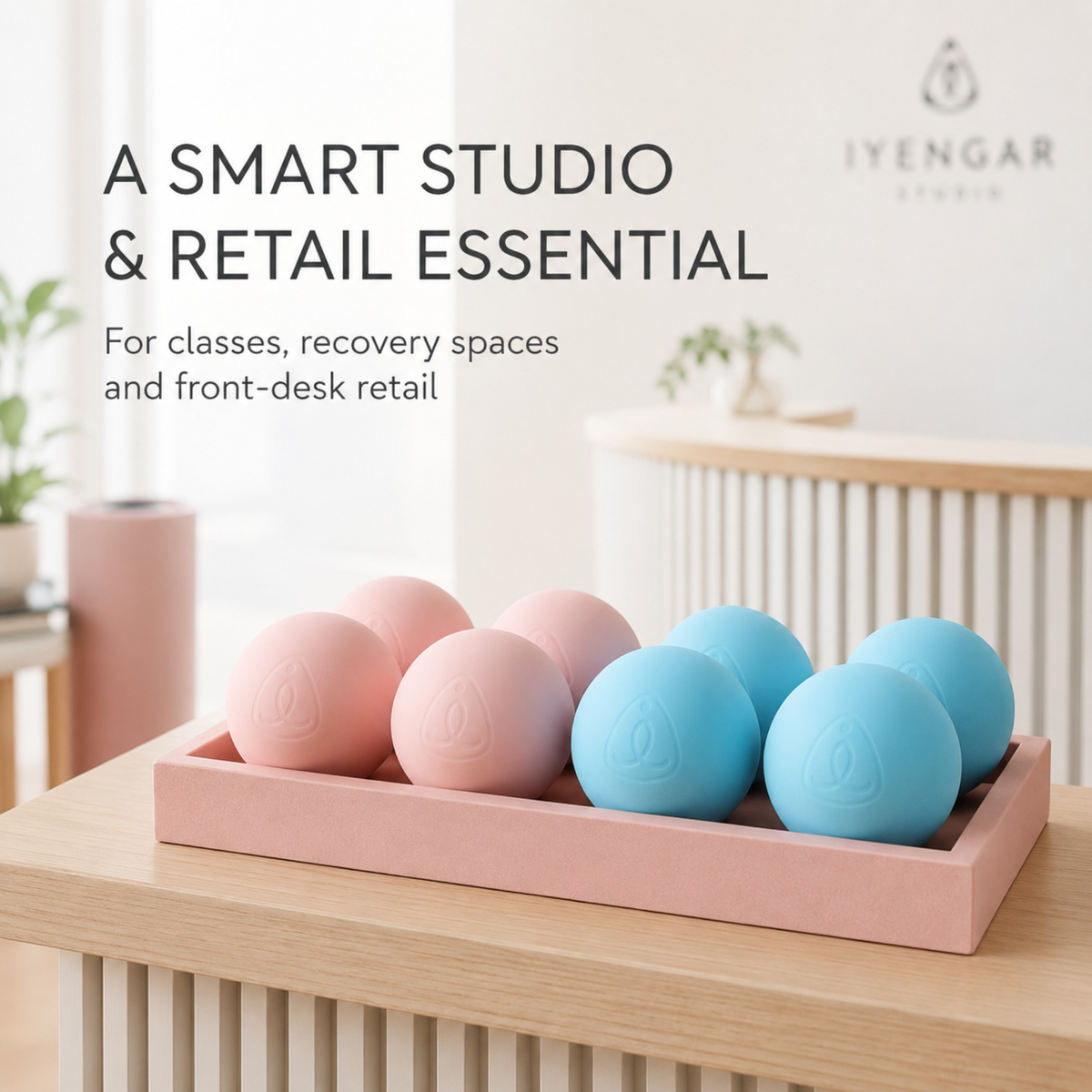 Firm Massage Ball for Pilates & Muscle Release