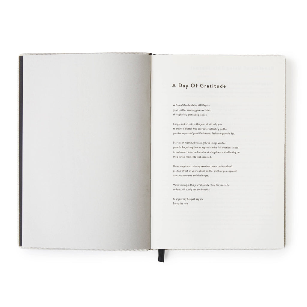 Day of Gratitude Journal - Black