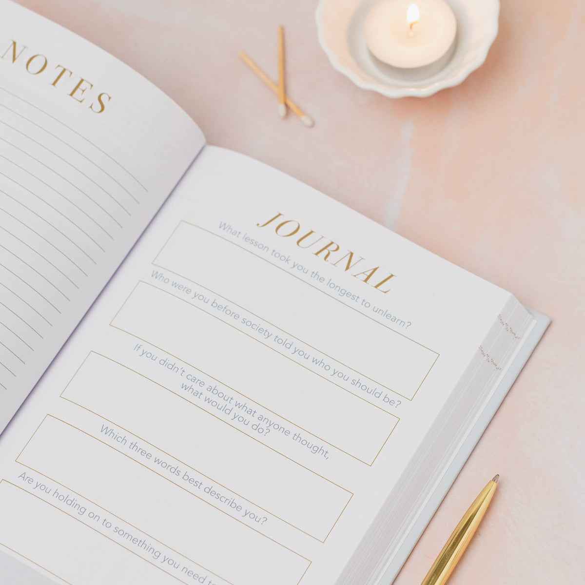 LSW Mind Notes - Wellbeing & Gratitude Journal