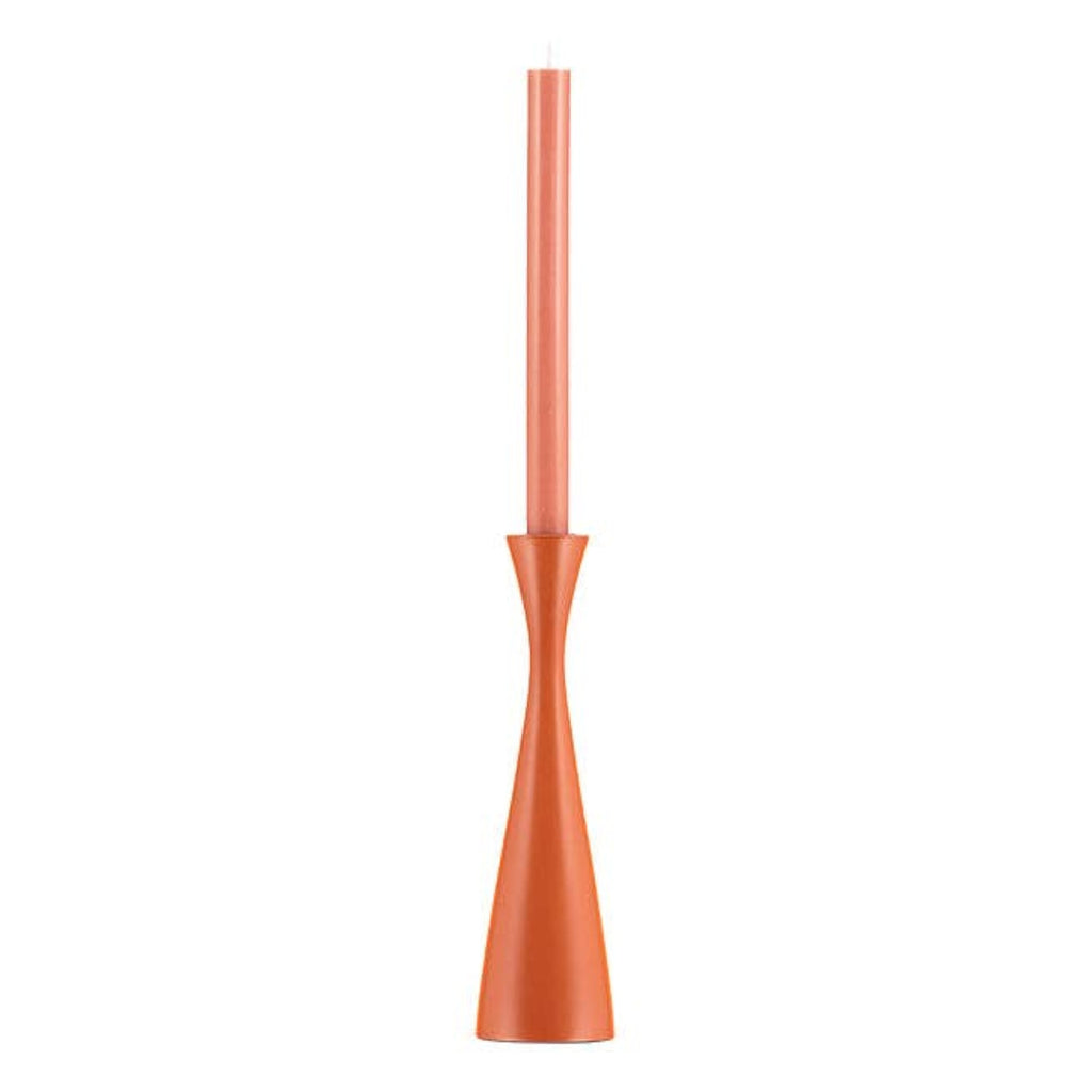 Tall Candle Holder - Rust