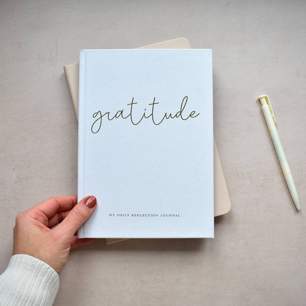 Gratitude Daily Reflection Journal - Gold Foiled