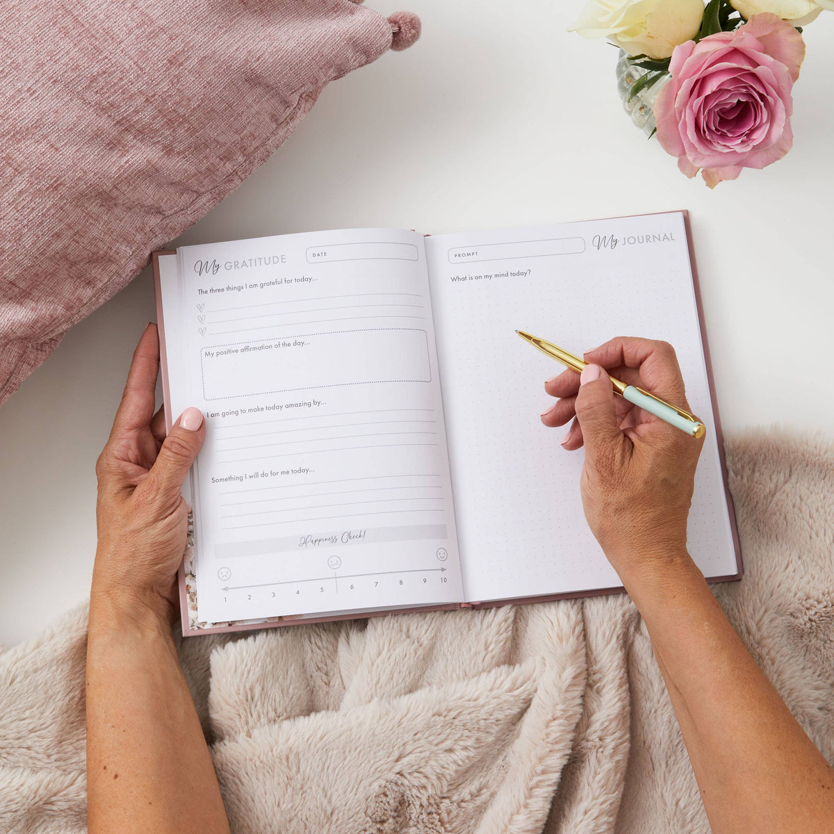 Gratitude Book - Dove Grey
