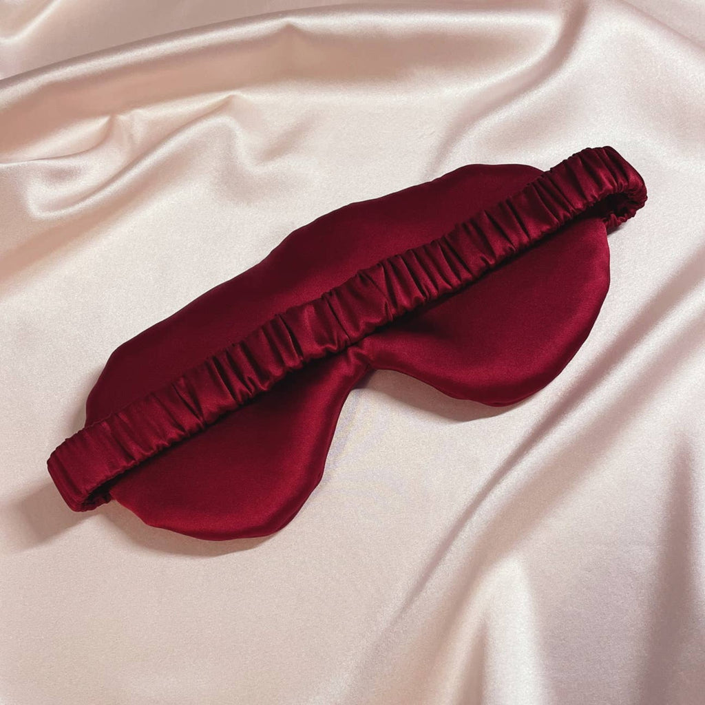 Eliza Mulberry Silk Eye Mask