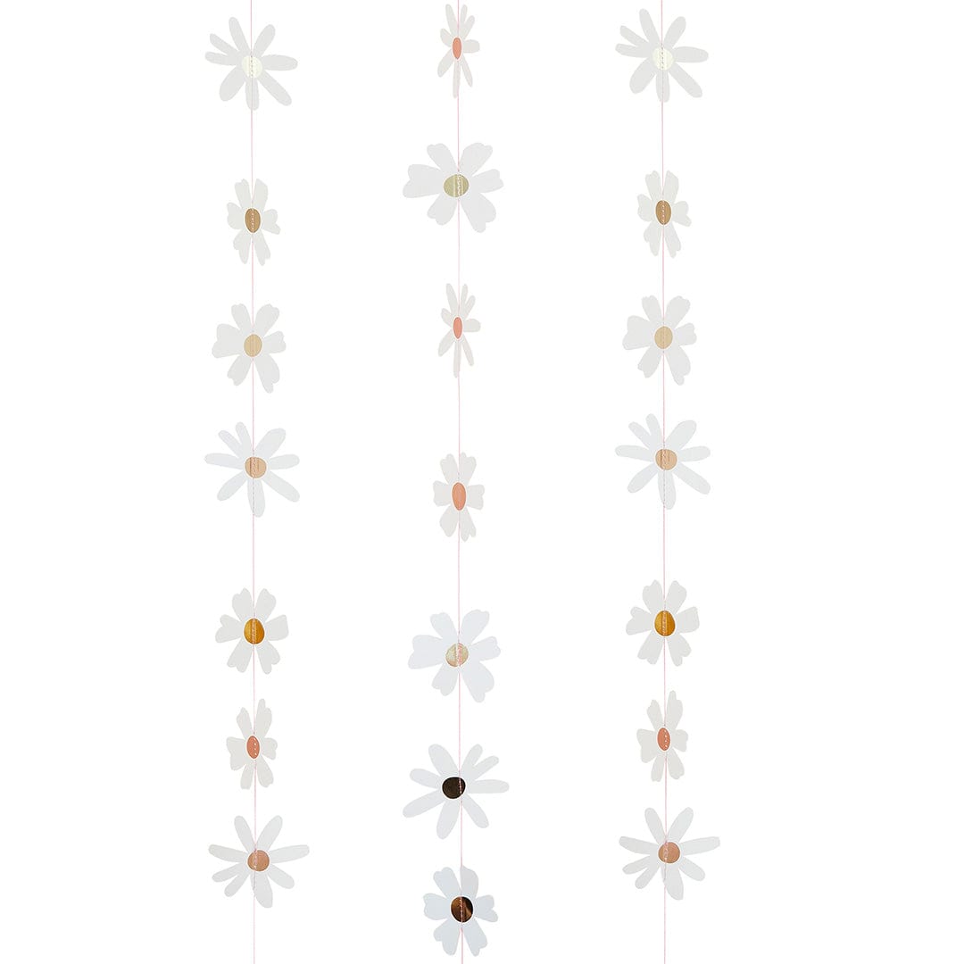 Bunting Daisy Hanging Garland Decoration