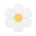 Daisy Shaped Napkins - Easter Party Supplies UK party napkins Daisy Paper Napkins (12 pack)