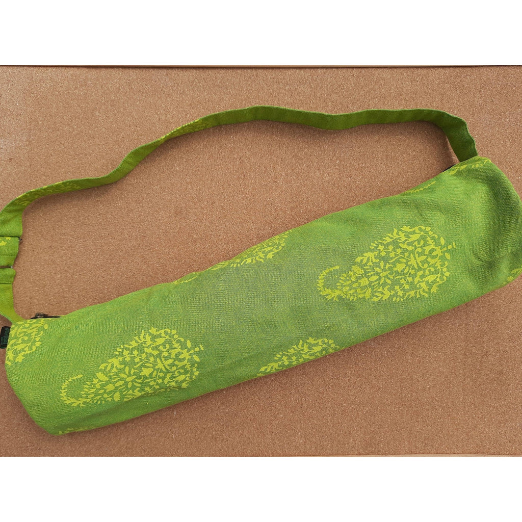 Upcycled Cotton Yoga Mat Bag
