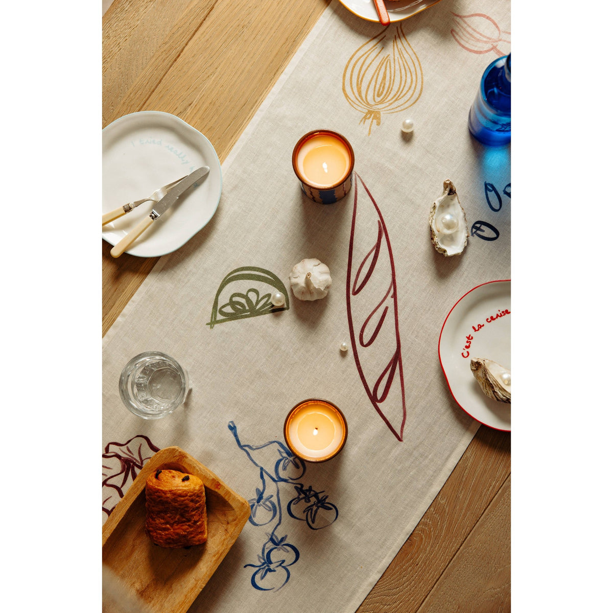 Dinner Table Runner - 230 x 45cm