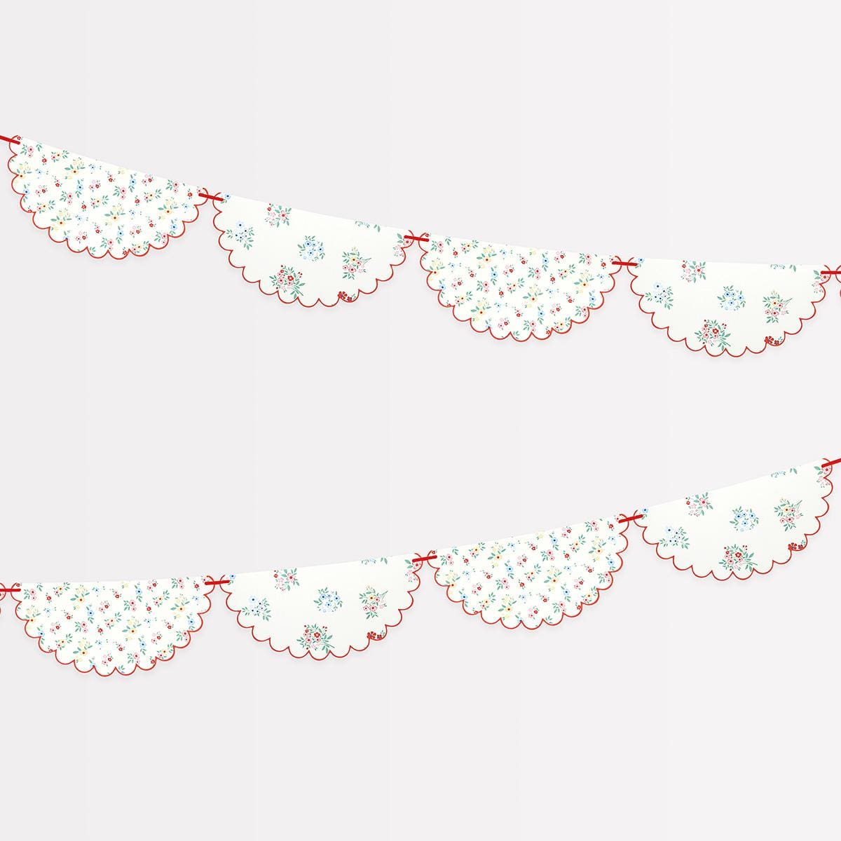Ditsy Posy Paper Party Garland Bunting Ditsy Posy Paper Party Garland