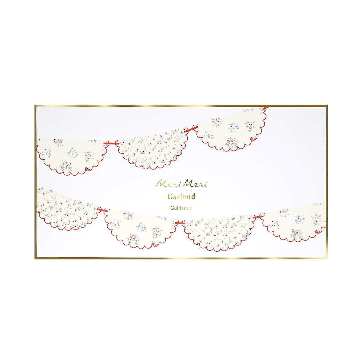 Ditsy Posy Paper Party Garland Bunting Ditsy Posy Paper Party Garland