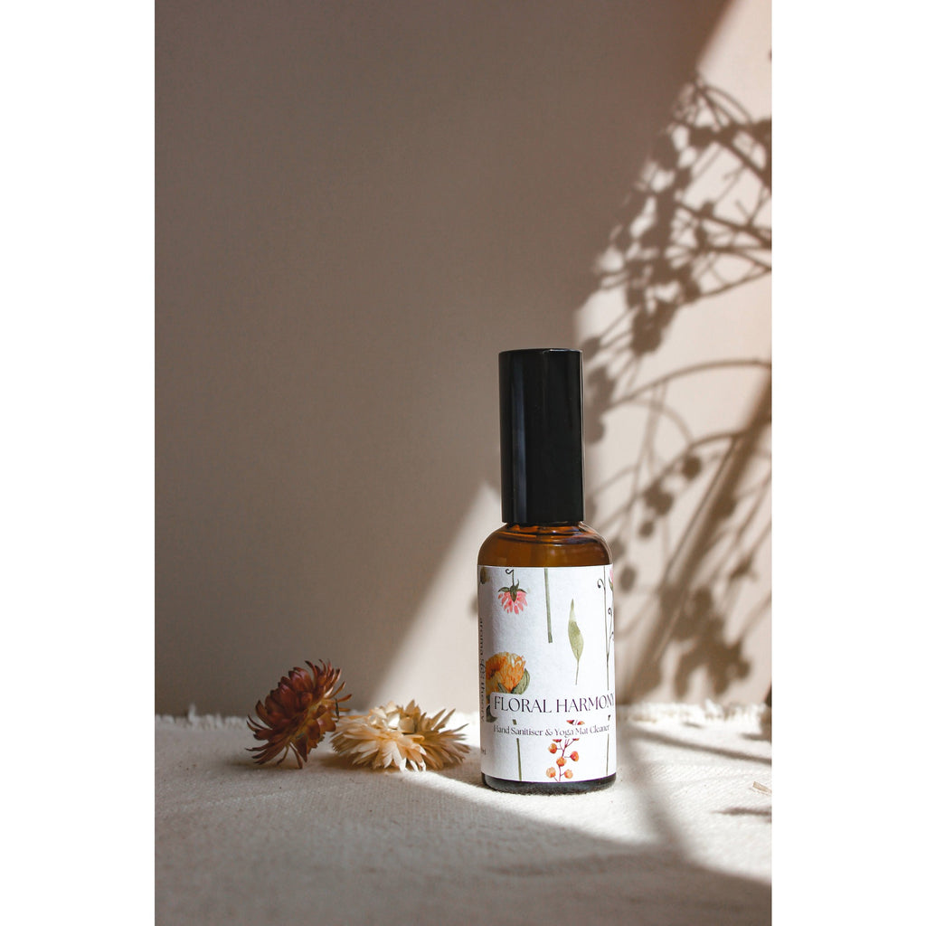 Floral Harmony Hand Sanitiser & Yoga Mat Cleaner - 50ml