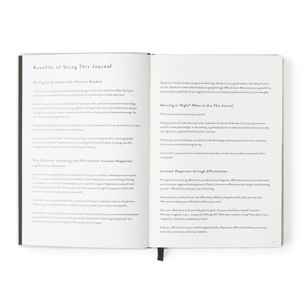 Day of Gratitude Journal - Cotton