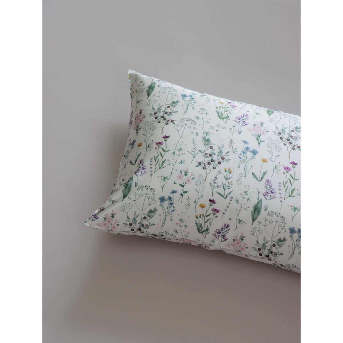 Mulberry Silk Pillowcase - Wildflower Meadow