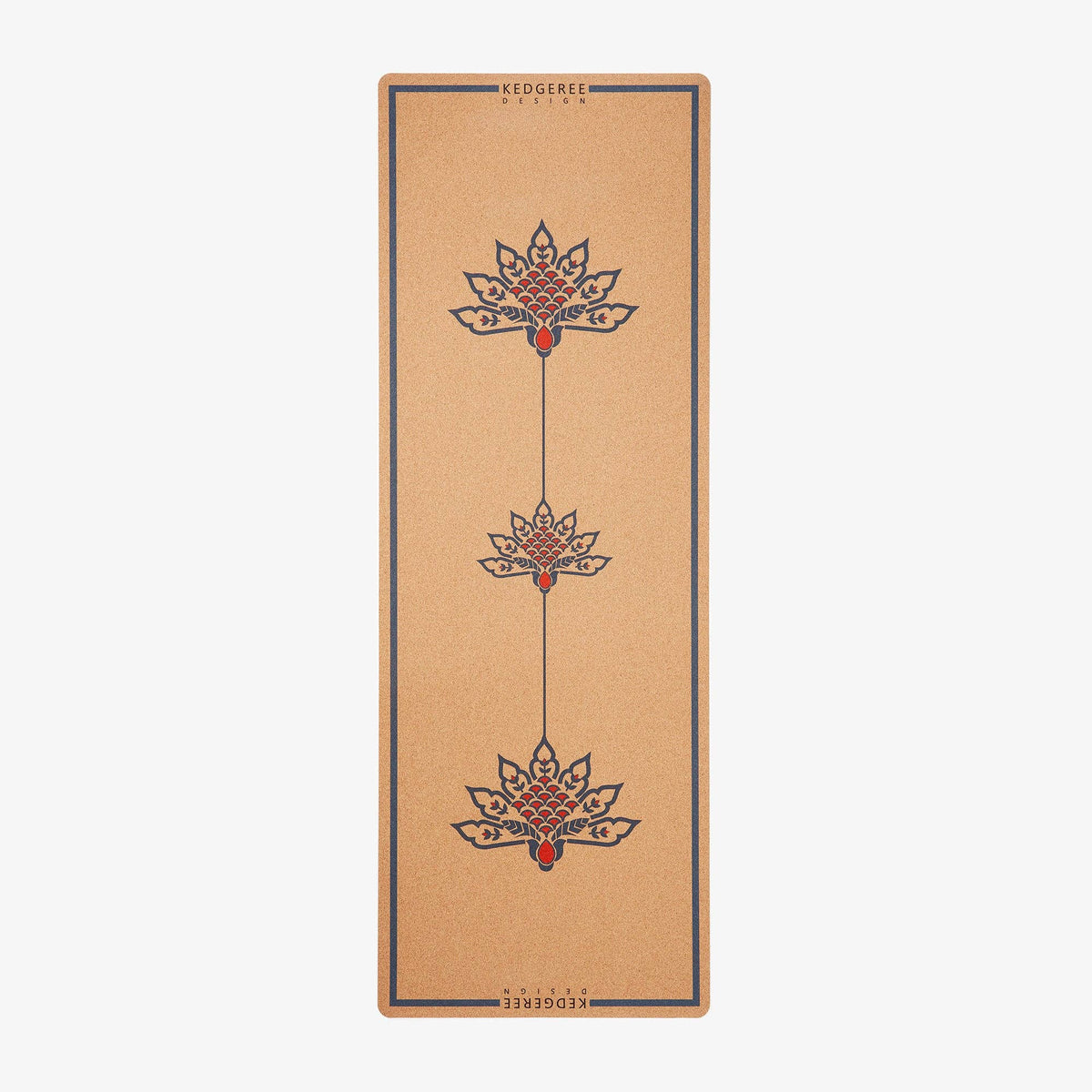 The Lotus Travel Cork Yoga Mat - 3mm