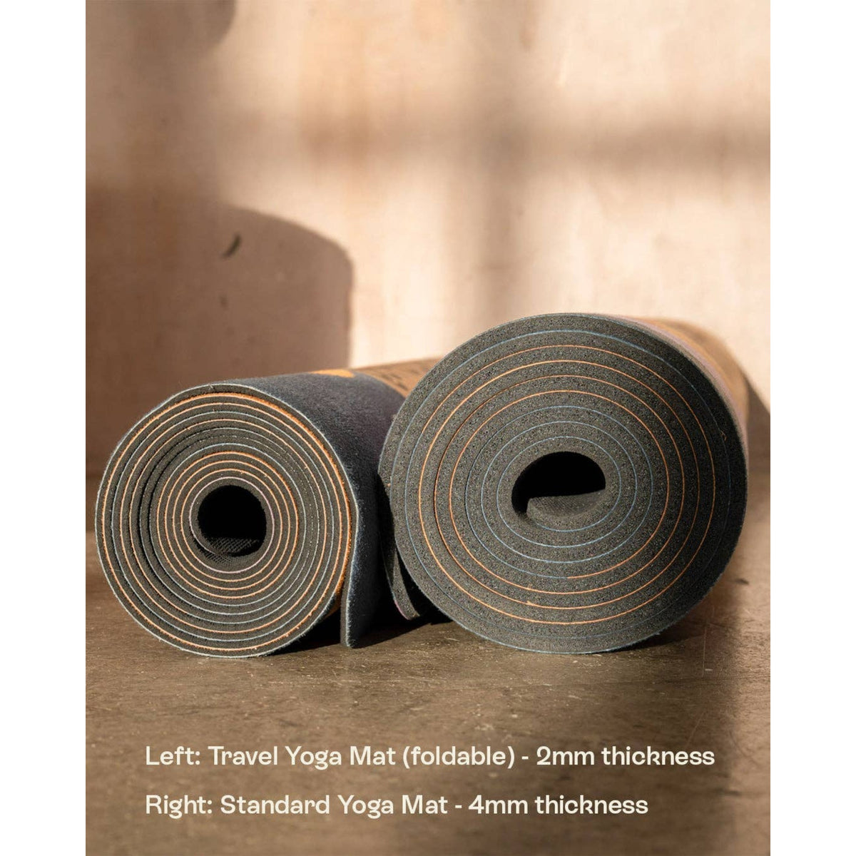 Rocky Patterned Yoga Mat - 4mm