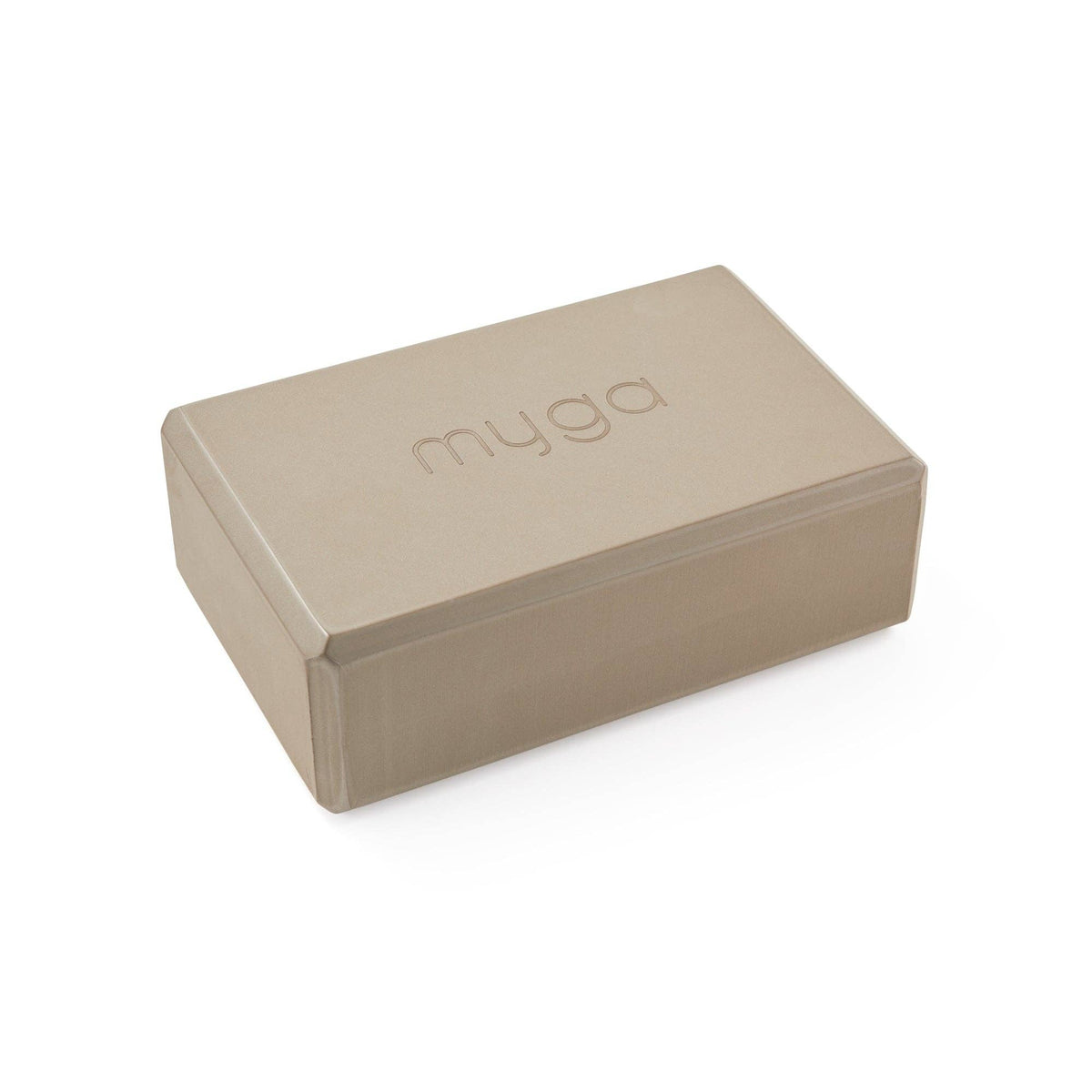 Myga Foam Yoga Block - Neutrals - Wood