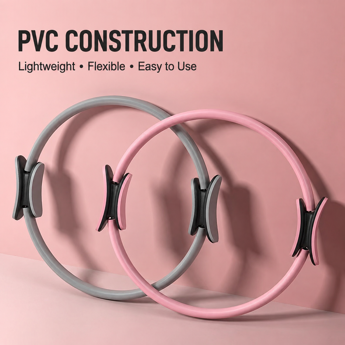 Pilates Resistance Ring with Padded Handles