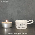 East of India Handled Candle Holder - Good Friends gift East of India Handled Candle Holder - Good Friends