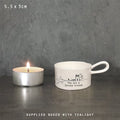 East of India ‘Lovely Friend’ Handled Candle Holder gift East of India ‘Lovely Friend’ Handled Candle Holder