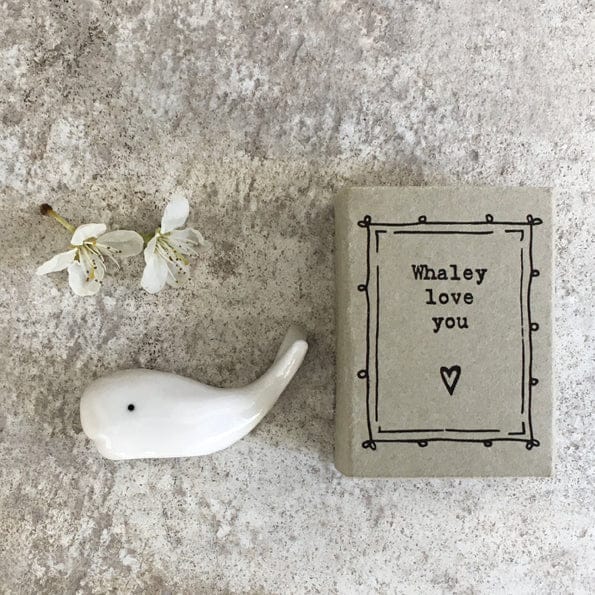 East of India - Matchbox Whale Ornament gift East of India - Matchbox Whale Ornament