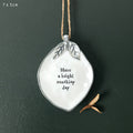 East of India Porcelain Hanging Lemon - Bright Sunshiny Day Hanging Decoration East of India Porcelain Hanging Lemon - Bright Sunshiny Day