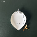 East of India Porcelain Lemon Dish ring dish East of India Porcelain Lemon Dish