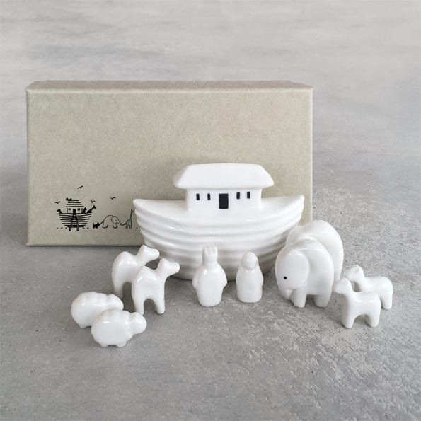 East of India - Porcelain Noah’s Ark Gift Set Baby Gift Sets Porcelain Noah’s Ark Gift Set