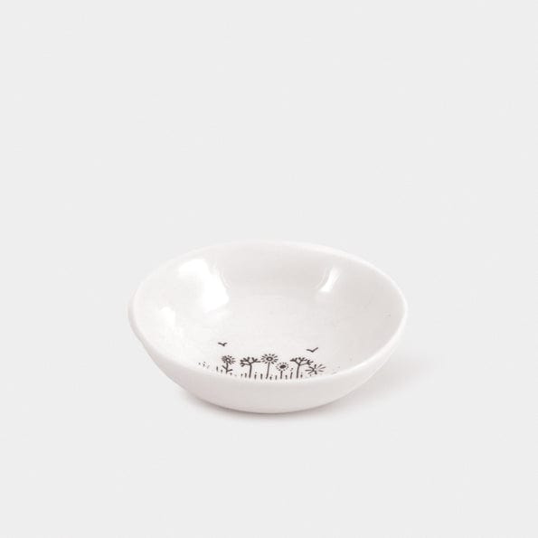 East of India Porcelain Small Wobbly Bowl - Blooming Gorgeous ring dish East of India Porcelain Small Wobbly Bowl - Blooming Gorgeous