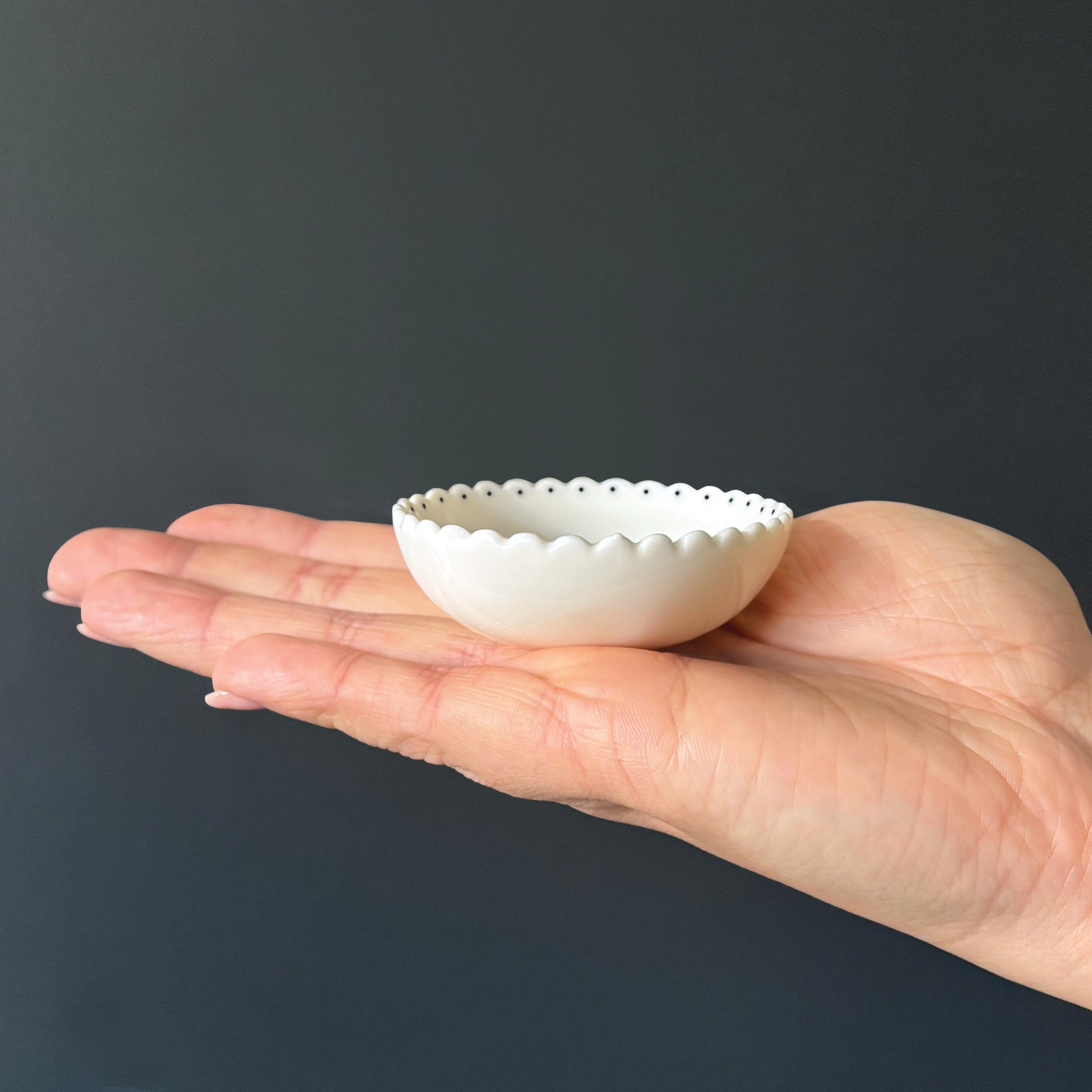 East of India Small Scallop Bowl - Lovely things dish East of India Small Scallop Bowl - Lovely things