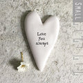 East of India Tiny Heart Token - Love You Always gift East of India Tiny Heart Token - Love You Always