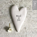 East of India Tiny Heart Token - Proud Of You gift East of India Tiny Heart Token - Proud Of You