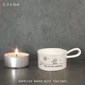 East of India ‘You Are My Sunshine' Handled Candle Holder gift East of India ‘You Are My Sunshine' Handled Candle Holder