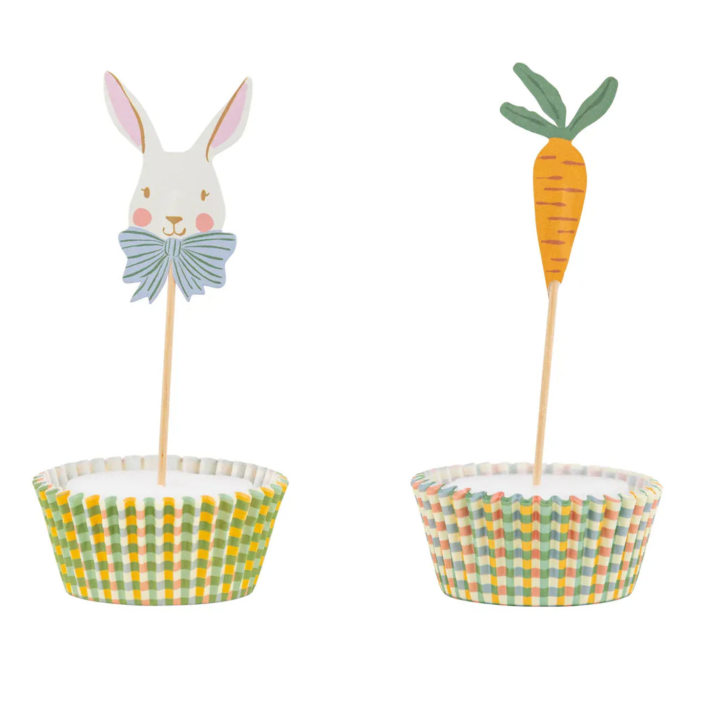 Easter Cupcake Kit x 24 - My Mind's Eye Easter Cake Decorating Supplies Easter Cupcake Kit x 24