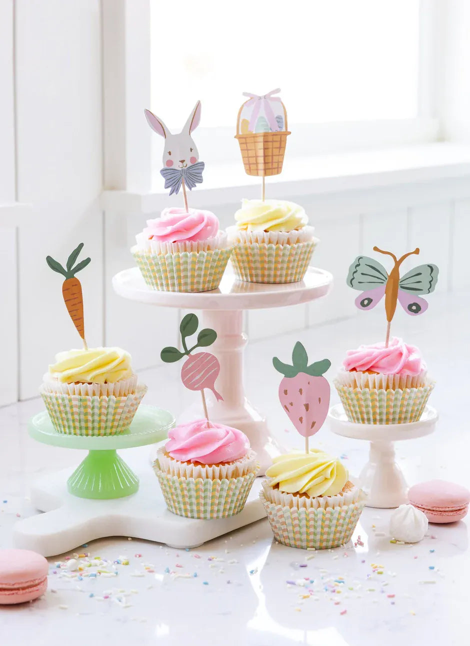 Easter Cupcake Kit x 24 - My Mind's Eye Easter Cake Decorating Supplies Easter Cupcake Kit x 24